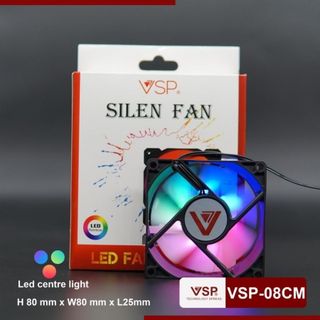 FAN CASE V-08CM LED (8cm) giá sỉ
