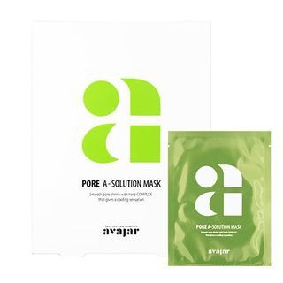 Mặt Nạ Avajar A-Solution Mask #Xanh Lá