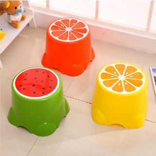 Ghế Nhựa Hình Trái Cây 3D Cỡ Lớn