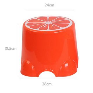 Ghế Nhựa Hình Trái Cây 3D Cỡ Lớn