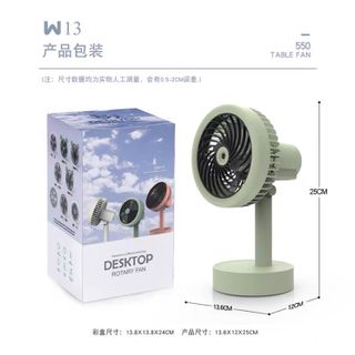 Quạt tích điện mini phun sương