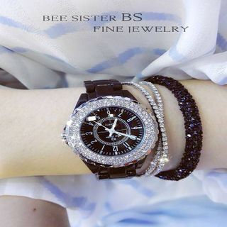 Đồng hồ Bee Sister dây đá