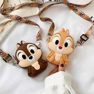 Túi đeo chéo mini hình con vật siêu đáng yêu D824