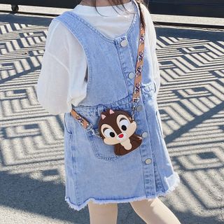 Túi đeo chéo mini hình con vật siêu đáng yêu D824