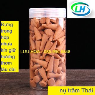 Hộp 128 viên nhang nụ trầm hương thái lan hình nón cho mùi hương dễ chịu thư giãn - MIXED FLOWERS