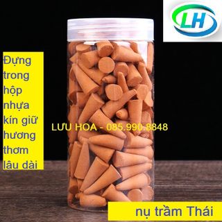 Hộp 128 viên nhang nụ trầm hương thái lan hình nón cho mùi hương dễ chịu thư giãn - MIXED FLOWERS