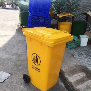 Thùng rác giá đình 120 lít giá rẻ