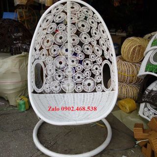 Xích đu nhựa giả mây Phương Đông-