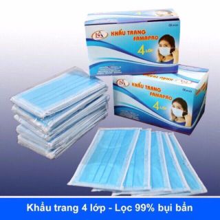 Khẩu trang 4 lớp loại tốt