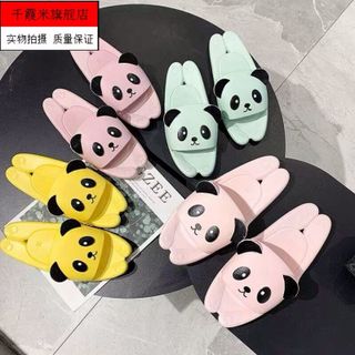 Dép nhựa gấu tai siêu cute