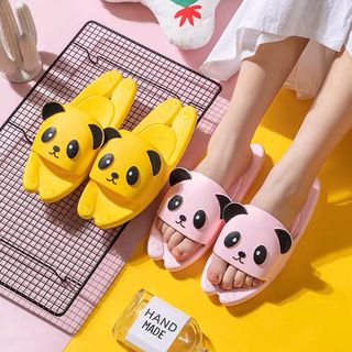 Dép nhựa gấu tai siêu cute