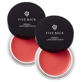 [Hàn Quốc] Son kem cho môi & má Five Back Cream Lip & Cheek Balm #01 Deep Pink - Hồng san hô (6.5g)