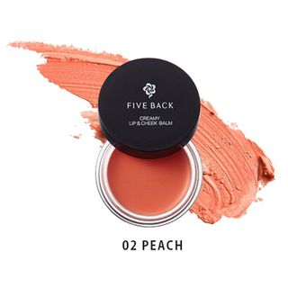 [Hàn Quốc] Son kem cho môi & má Five Back Cream Lip & Cheek Balm #02 Peach - Cam đào (6.5g) giá sỉ