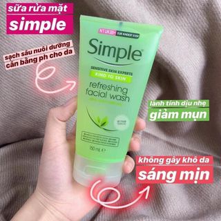 SỮA RỬA MẶT SIMPLE giá sỉ