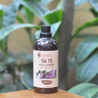 Nước cất lá tía tô Dì Út trị mụn, se lỗ chân lông, giảm tình trạng kích ứng da - TONER TÍA TÔ - HYDROSOL TÍA TÔ