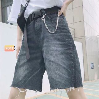Quần Short Jean Ngố