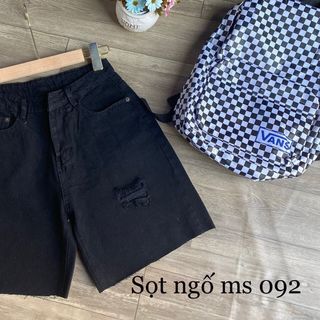 Quần Short Jean Ngố