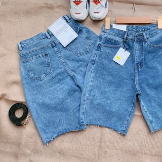 Quần Short Jean Ngố