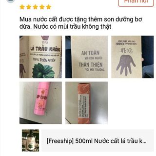 Tinh chất lá trầu không - Nước cất lá trầu không Dì Út