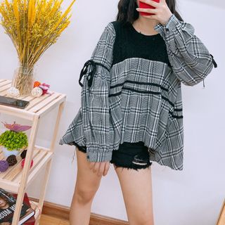 Áo BB Boll sọc phối len