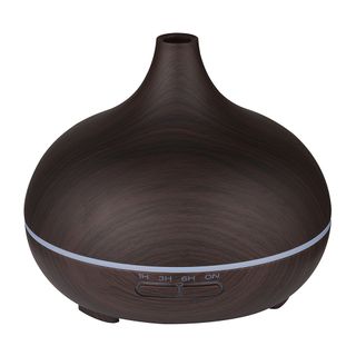 Máy Khuếch Tán Tinh Dầu Vân Gỗ Giọt Nước 550ml