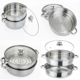 Nồi hấp 2 tầng