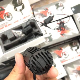 trợ sáng mini bi cầu 2 màu