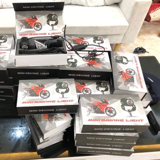 trợ sáng mini bi cầu 2 màu