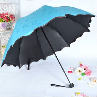 Ô, Dù Gấp Gọn Đi Mưa Nắng Họa Tiết Hoa