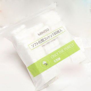 Bông tẩy trang miniso 180 miếng P001447