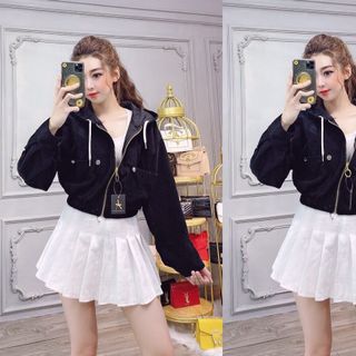 Áo khoác Nhung lửng hàng quảng châu bao chất