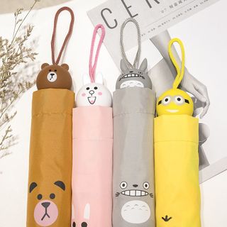 Ô, Dù Đi Mưa Nắng Gấp Gọn Hình Thú Dễ Thương