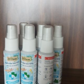 Gel xịt sát khuẩn phòng Dịch Covit 19