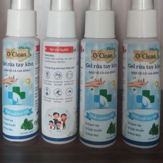 Gel xịt sát khuẩn phòng Dịch Covit 19