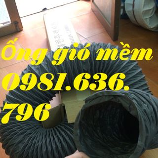 Ống gió mềm vải D100 , 200, 300,400,500 .