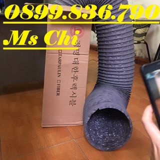 Ống gió mềm vải D100 , 200, 300,400,500 .