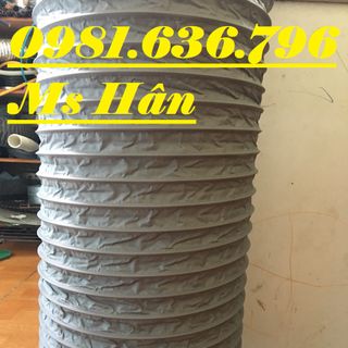 Ống gió mềm vải D100 , 200, 300,400,500 .