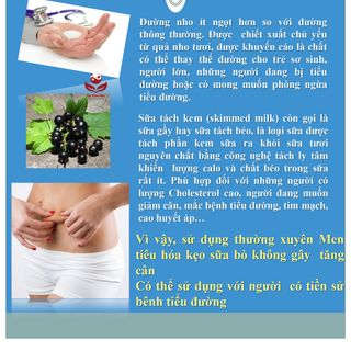 Kẹo Men tiêu hóa sữa bò ( Multi Lactobacillus Chewable)