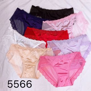 Quần lót lụa viền ren
