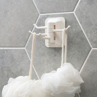 Móc Treo Dán Tường 4 Móc Xoay 180 Độ