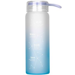 Bình Nước Thủy Tinh WATER Phong Cách Hàn Quốc 460ml