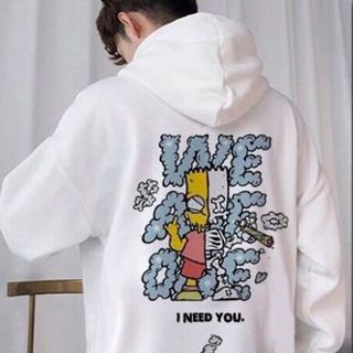 Áo khoác nỉ in chữ I NEED YOU