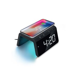 Sạc không dây kiêm đồng hồ báo thức màn hình LED (High Speed ​​Wireless Charger LED Watch) giá sỉ