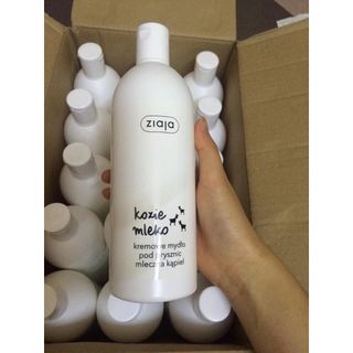 Sữa tắm trăng da ziaja sữa dê Balan 500ml