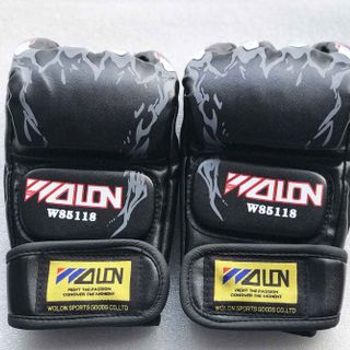 Găng tay MMA hở ngón giành cho môn võ tự do WOLON