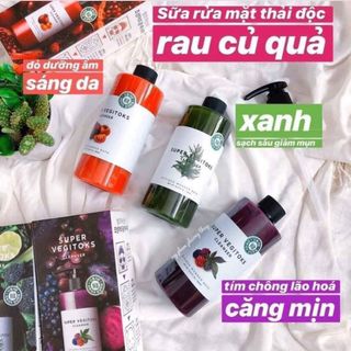 Sữa rửa mặt rau củ quả Hàn Quốc giá sỉ