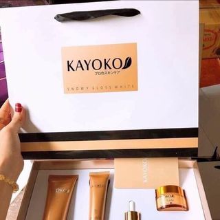 Set kem kayoko vàng 5 món ( kèm túi và giấy) giá sỉ