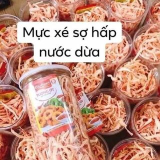 Mực xé hấp nước cốt dừa 300gr/hũ