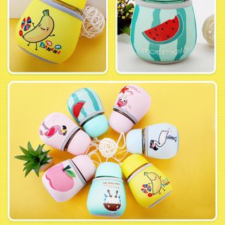 Bình Ủ Cháo Thủy Tinh Cho Bé 300ml