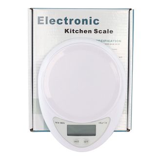 Cân Tiểu Ly Điện Tử 5kg Để Bàn Nhà Bếp Màn Hình LCD